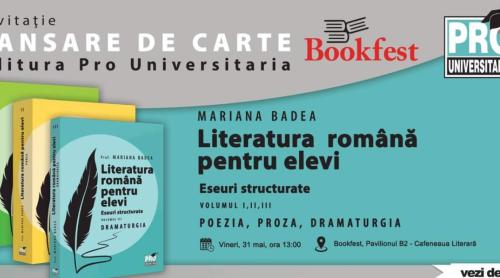 Bookfest 2024. Atenție, școlari! ”Literatura Română Pentru Elevi” vine în sprijinul vostru
