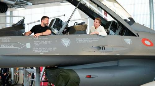 Avioanele F-16 furnizate Ucrainei de Olanda pot fi folosite pentru a atinge ținte în Rusia