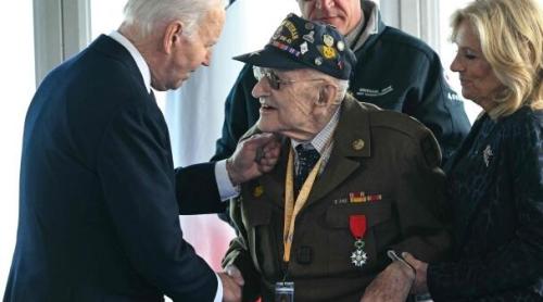 „Nu ne vom da bătuți”, spune Joe Biden despre războiul din Ucraina în discursul din Normandia