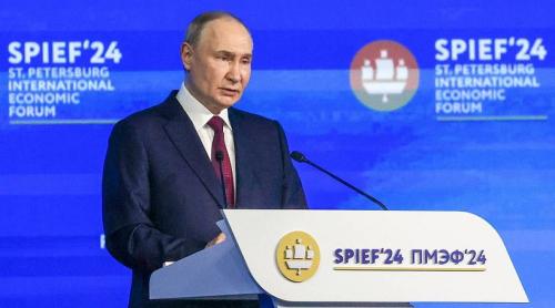 Putin: „Occidentul pierde hegemonia asupra lumii”