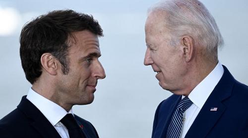 La Paris, Biden și Macron încearcă să cadă de acord pe temele Ucrainei și Gazei