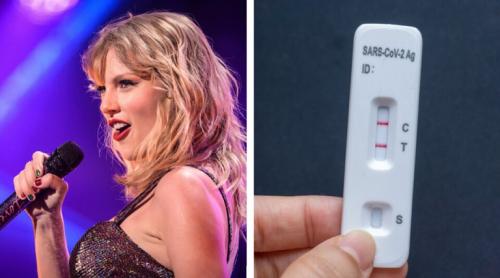 Taylor Swift răspândește Covid: mii de fani s-au îmbolnăvit după concertele de la Madrid și Paris