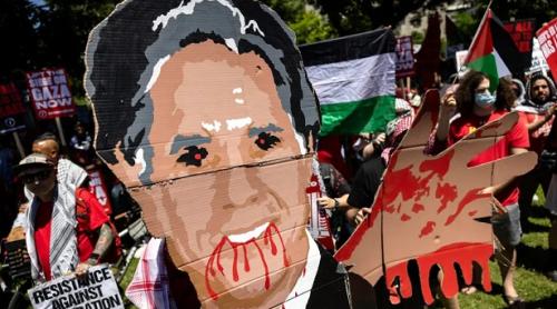 Washington: mii de manifestanți pro-palestinieni împotriva lui Biden