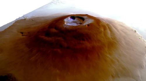 Descoperire neașteptată pe vârfurile vulcanilor de pe Marte: ”Credeam că e imposibil!”