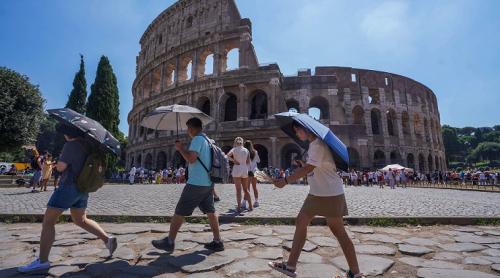 Italia se sufocă în timpul primului val de căldură al anului