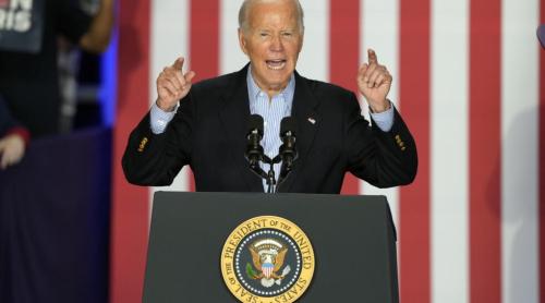 Joe Biden insistă și face o noua gafă: „Sunt candidat și voi câștiga din nou. Îl voi învinge din nou pe Trump în 2020”