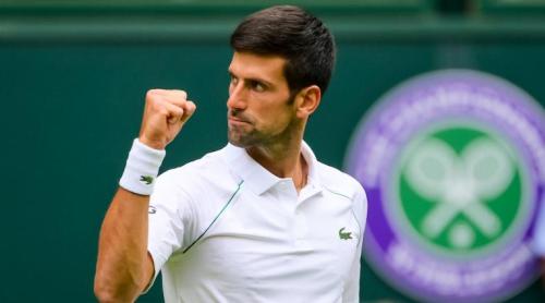 Novak Djokovici s-a calificat în semifinale la Wimbledon, după abandonul lui De Minaur