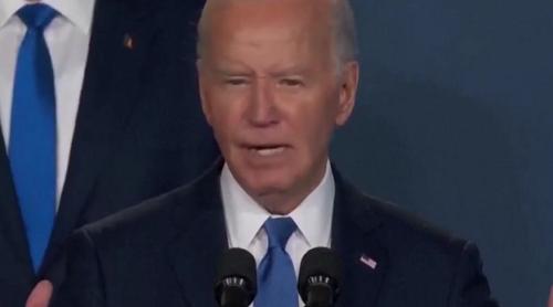 Joe Biden l-a prezentat pe Zelensky drept „președintele Putin” în timpul summitului NATO