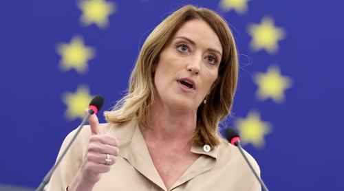 Roberta Metsola a fost realesă președinte al Parlamentului European: "Voi lucra în fiecare zi pentru a vă satisface așteptările"