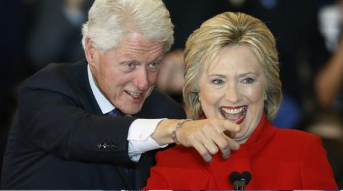 Bill și Hillary Clinton o susțin pe Kamala Harris pentru președinție