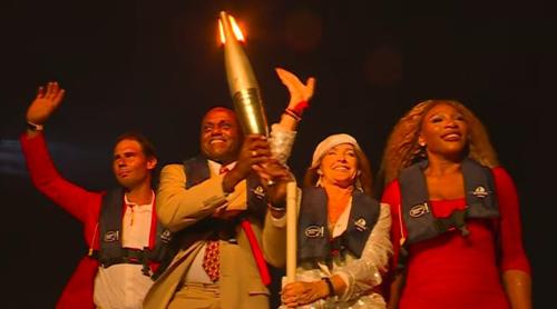 Nadia Comaneci, Carl Lewis, Rafael Nadal, Serena Williams... patru fantastici care au purtat flacăra olimpică la Paris