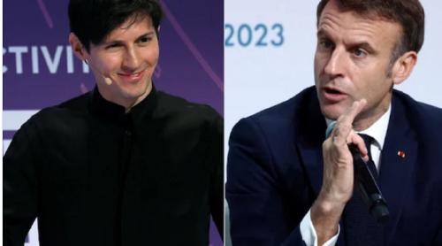 Pavel Durov, CEO-ul Telegram, s-a întâlnit cu Emmanuel Macron de mai multe ori înainte de a obține naționalitatea franceză