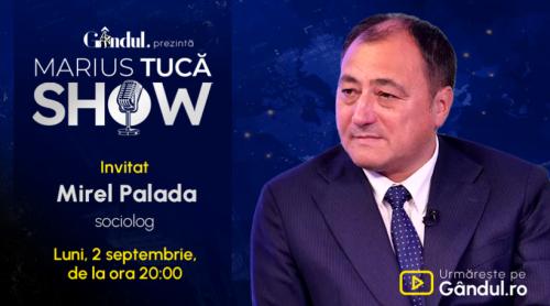 Marius Tucă Show începe luni, 2 septembrie, de la ora 20.00, live pe Gândul. Invitat: Mirel Palada (VIDEO)