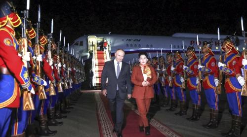 Putin a sosit în Mongolia sfidând mandatul de arestare al Curții Penale Internaționale