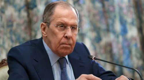 Serghei Lavrov acuză NATO de coordonarea atacurilor împotriva țintelor civile din Rusia