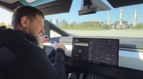 l Ramzan Kadîrov îl acuză pe Elon Musk că i-a „dezactivat” vehiculul Tesla Cybertruck