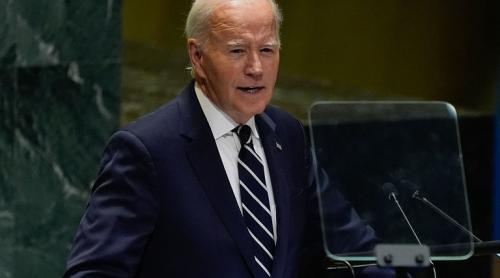 „Putin a eșuat în războiul său” împotriva Ucrainei, spune Joe Biden în discursul la ONU