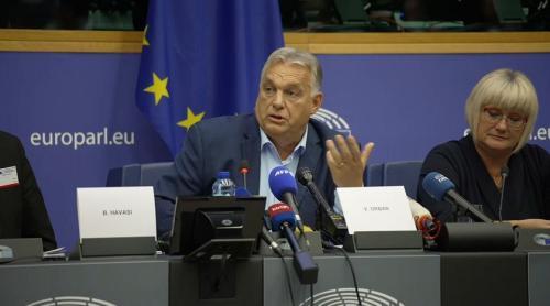 La Strasbourg, Orban atacă „elitele europene”