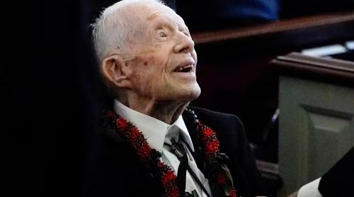 Jimmy Carter a votat pentru Kamala Harris, la două săptămâni după ce a sărbătorit vârsta de 100 de ani