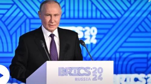 Putin: BRICS, nu Occidentul, va stimula creșterea economică globală