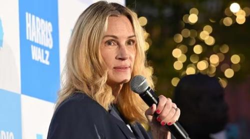 Julia Roberts încurajează femeile să-și minta soțul despre votul pentru Kamala Harris 