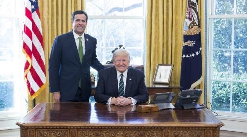 Trump îl numește pe fostul director al Informațiilor Naționale John Ratcliffe pentru postul de director CIA