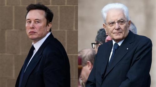 Președintele Italiei îl ceartă pe Musk după remarcile despre "autocrația" din Italia