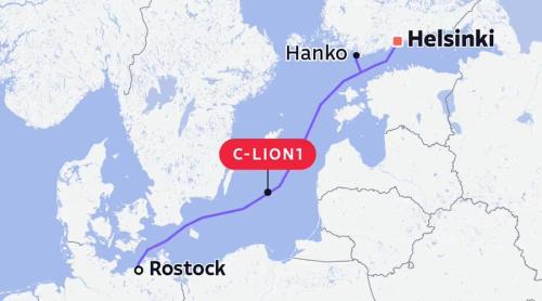 Cablul de internet între Germania și Finlanda nu mai funcționeaza după o defecțiune inexplicabilă