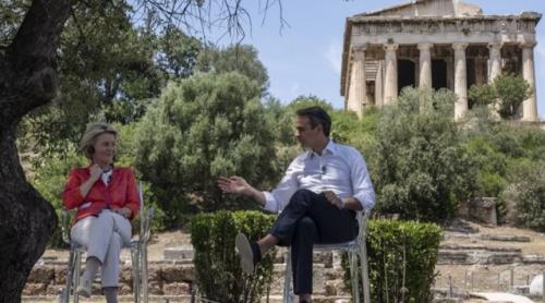 Vacanța Ursulei Von der Leyen în Grecia provoacă critici 