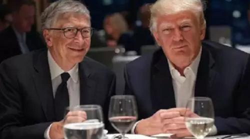 Bill Gates a fost „foarte impresionat” de Trump în timpul unei cine de trei ore la Mar a Lago