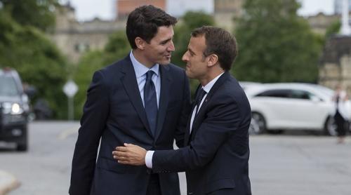 Macron și Trudeau, căderea "icoanelor" progresiste