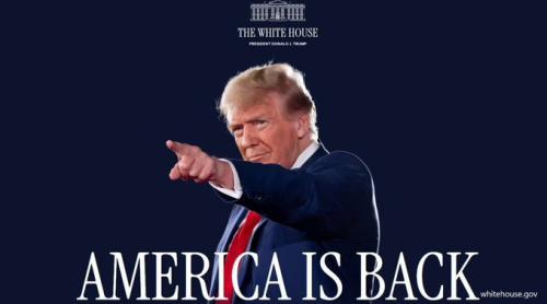 „AMERICA IS BACK”: site-ul Casei Albe s-a schimbat