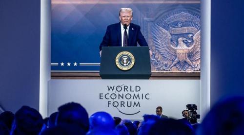 Trump la Davos: „Vino să produci în America sau va trebui să plătești taxe vamale”