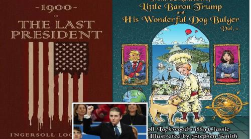 Două romane din secolul al XIX-lea au prezis revenirea lui Trump și ascensiunea fiului Barron? Teoriile care circulă spun că el ar putea fi „ultimul președinte”