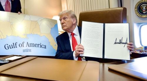 Donald Trump declară „9 februarie 2025, Ziua Golfului Americii”