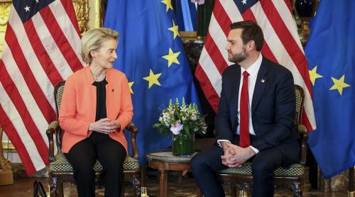 Bruxelles-ul caută cu disperare să fie ascultat de Donald Trump: Von Der Leyen a înmuiat tonul la întâlnirea cu J.D. Vance 