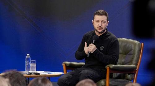 Zelensky: "Ajutorul de 100 de miliarde de dolari din partea SUA pentru Ucraina a fost o finanțare nerambursabilă, nu un împrumut"