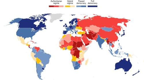 Indicele democrației globale: România a fost retrogradată de la "democrație" la "regim hibrid" după anularea alegerilor prezidențiale