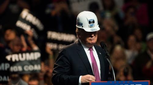 Trump: „Autorizăm producerea de energie cu cărbune curat”