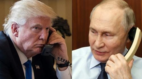 Putin i-a cerut lui Donald Trump să „oprească complet” ajutorul occidental către Ucraina