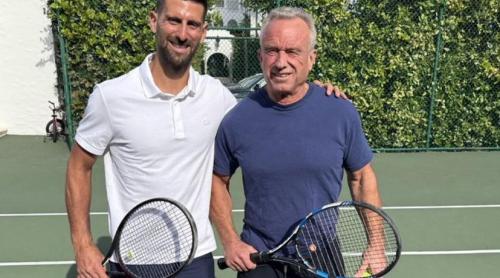 Novak Djokovic apare alături de secretarul Sănătății al SUA, Robert F. Kennedy Jr