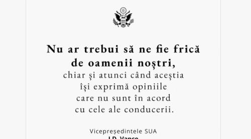 Ambasada SUA: "A crede în democrație înseamnă a recunoaște că fiecare cetățean are dreptul la opinie"