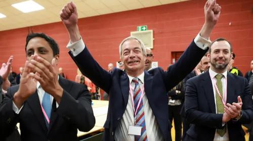 „Un moment foarte, foarte important”: partidul Reform UK obține o victorie simbolică în alegerile parțiale din Anglia