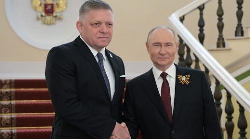 Prim-ministrul slovac ignoră criticile UE și se întâlnește cu Vladimir Putin