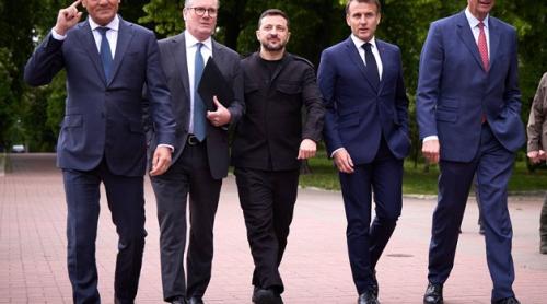 Ucraina și aliații săi europeni propun Moscovei o încetare completă a focului pentru o perioadă de treizeci de zile, începând de luni