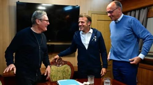  Merz, Starmer și Macron vor să discute cu Donald Trump înaintea convorbirii sale cu Vladimir Putin pentru a îl "pregăti"