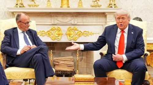 6 iunie „nu a fost o zi bună pentru voi”: Trump îl ironizează pe Merz în legatura cu naziștii