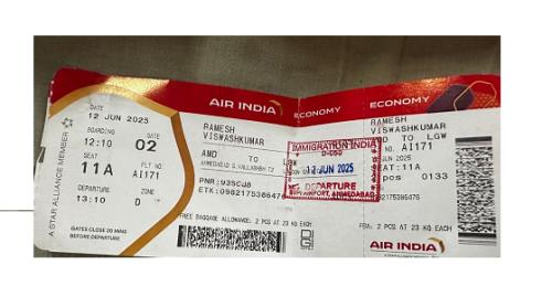Pasagerul de pe locul 11A a supraviețuit prăbușirii avionului Air India la Ahmedabad
