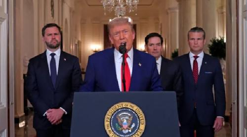 Trump anunță încetarea totală a focului între Israel și Iran: „Războiul de 12 zile s-a încheiat!”