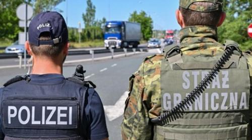 Polonia reintroduce controale la frontierele cu Germania și Lituania